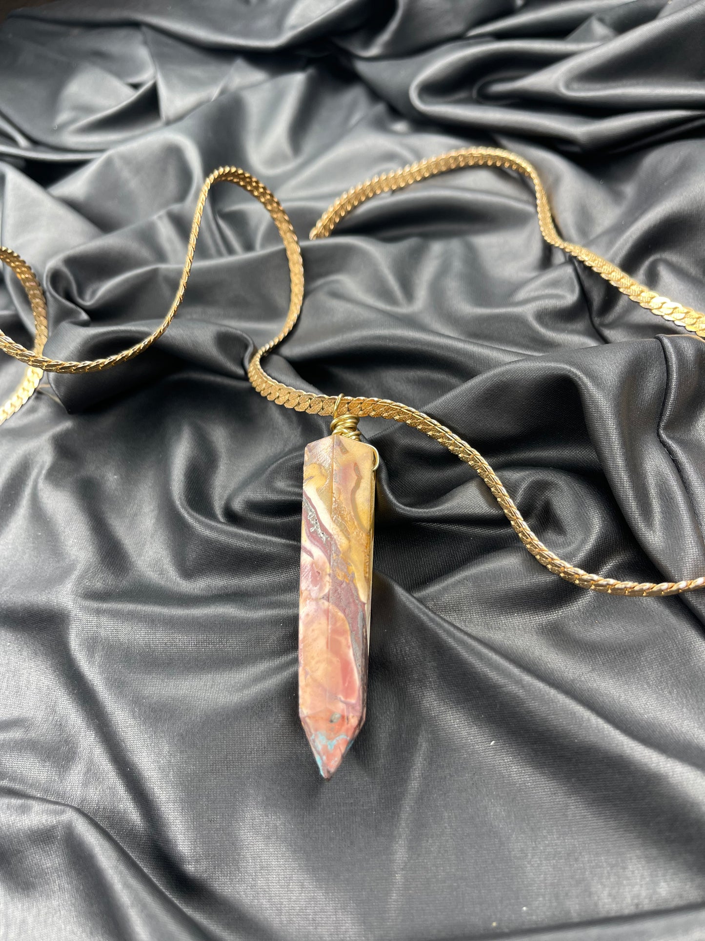 Breathtaking Massive Mookaite Choker Soul Chain