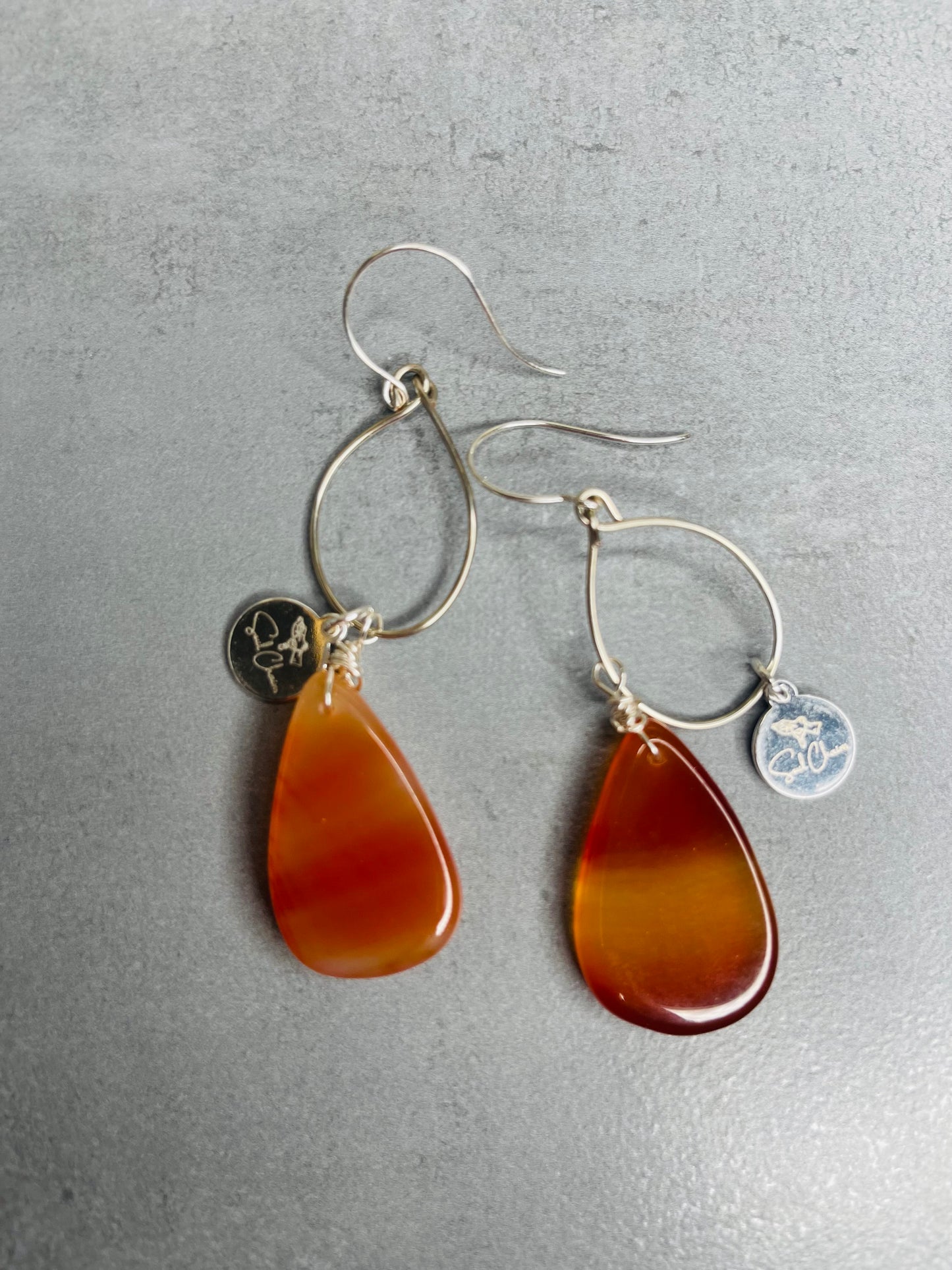 Renaissance Silver Sacral Chakra Soul Chains Earrings