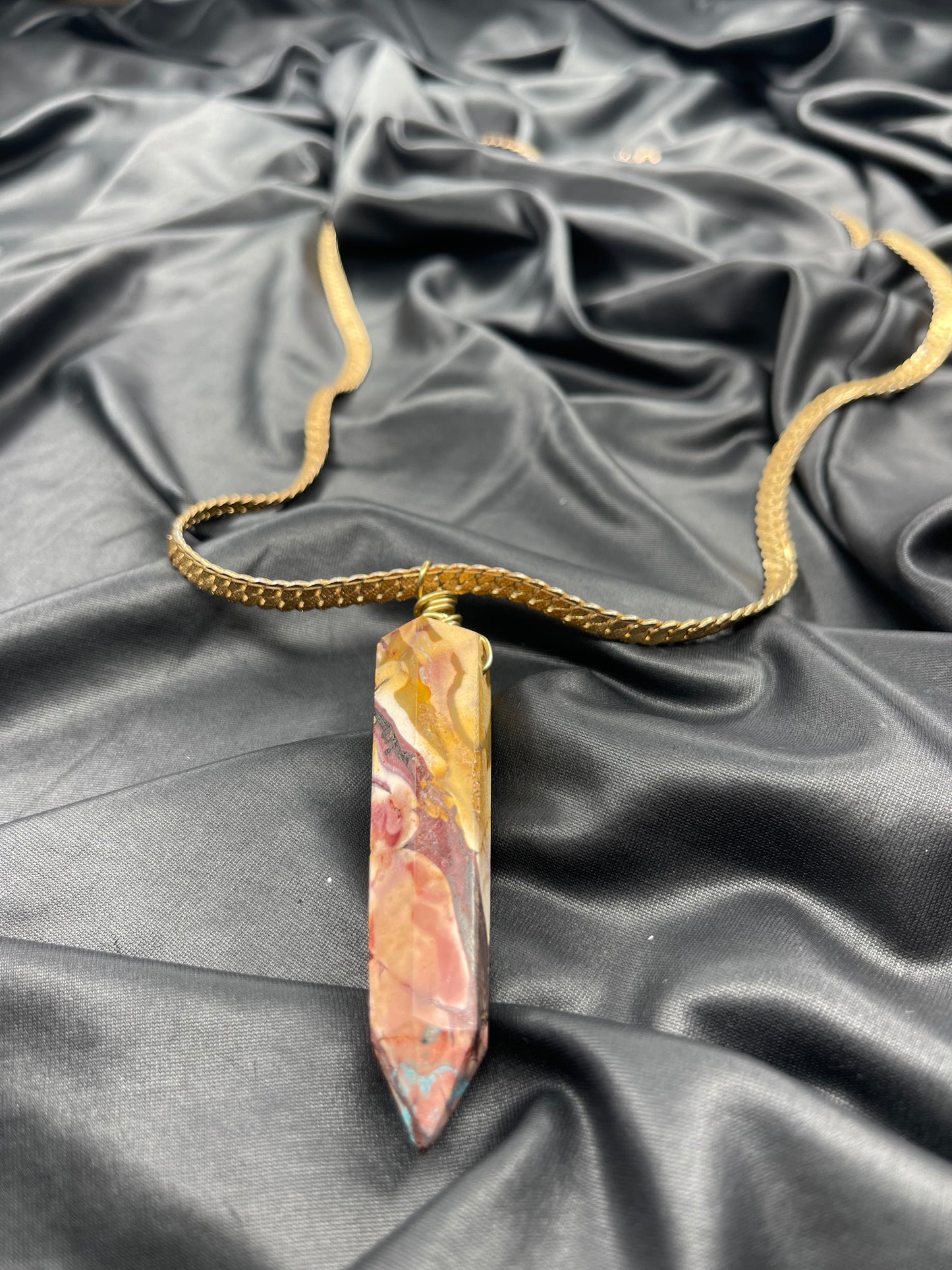 Breathtaking Massive Mookaite Choker Soul Chain