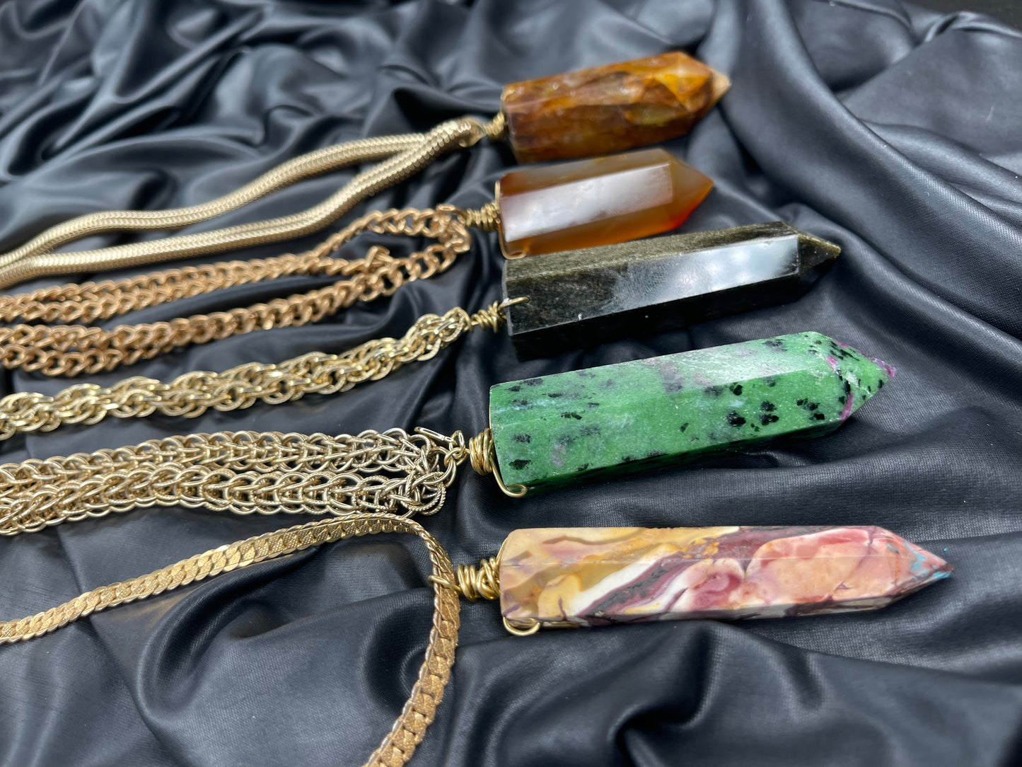 Breathtaking Massive Mookaite Choker Soul Chain