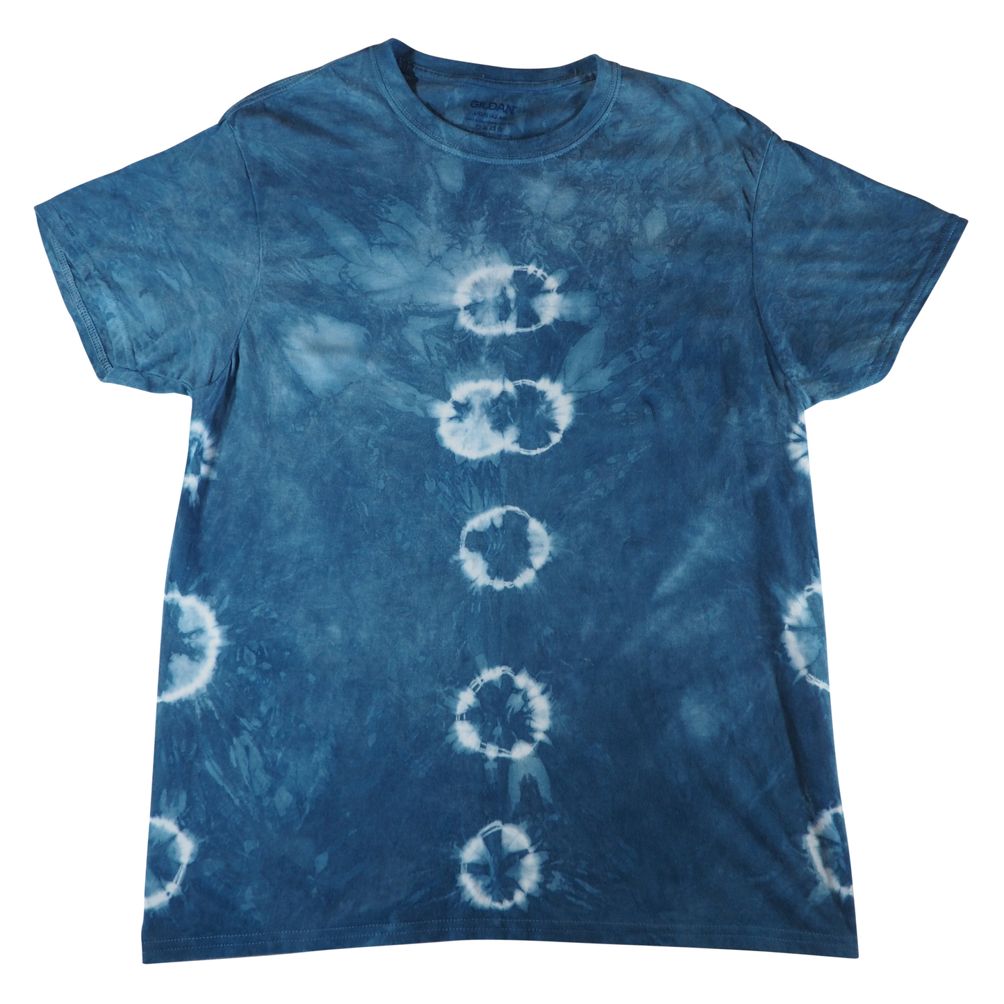*Sample Sale* Shibori Short Sleeve Shirt Size L #2