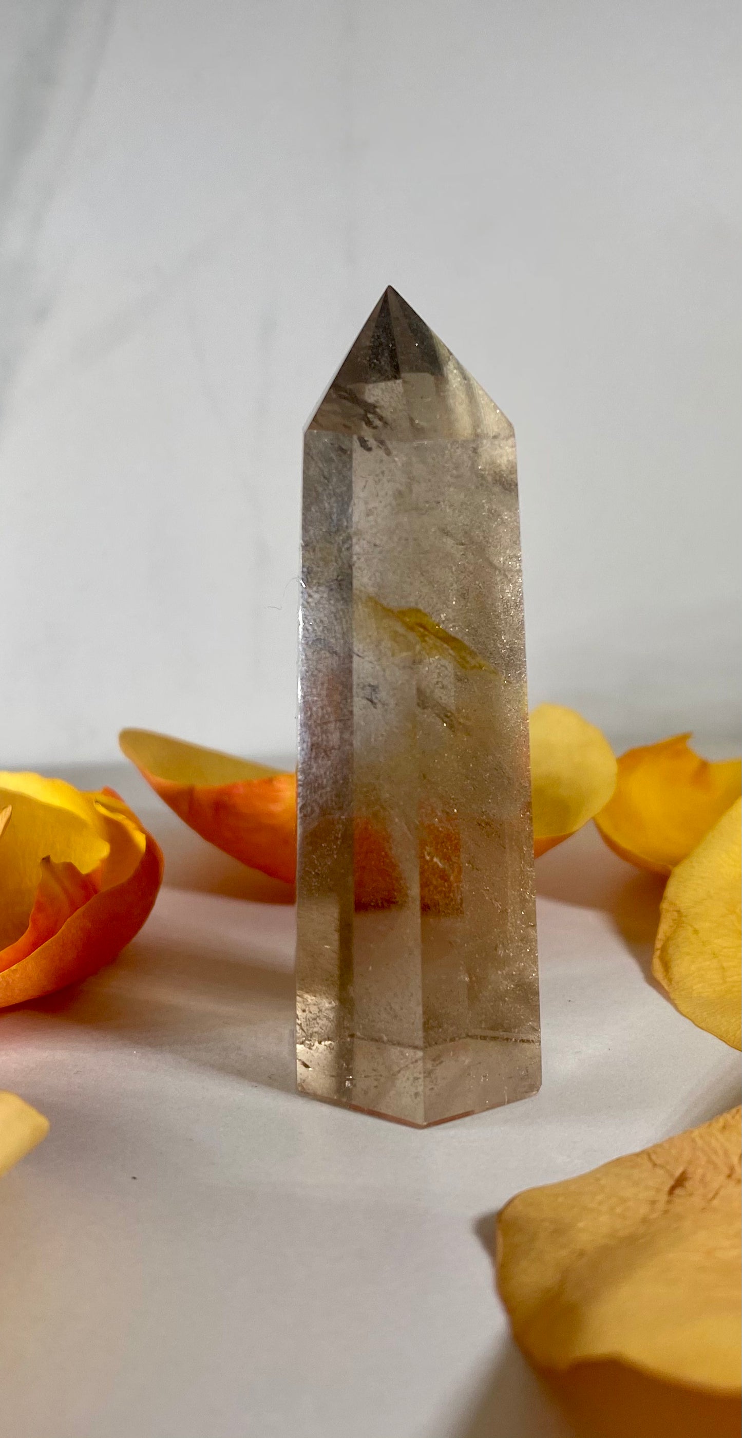 Smokey Quartz Crystal Tower Point #9