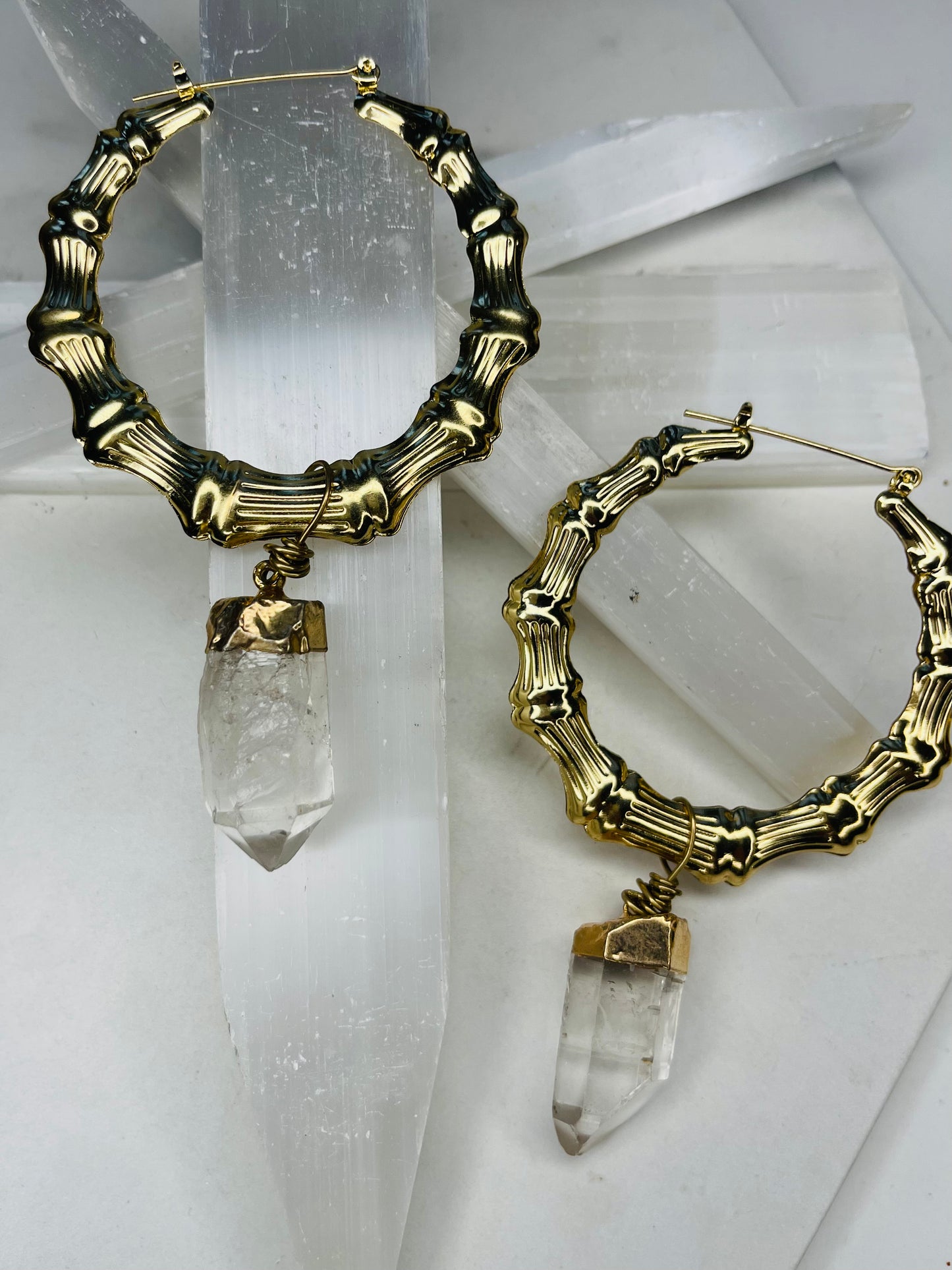 Bamboo Chakra Soul Chains Earrings