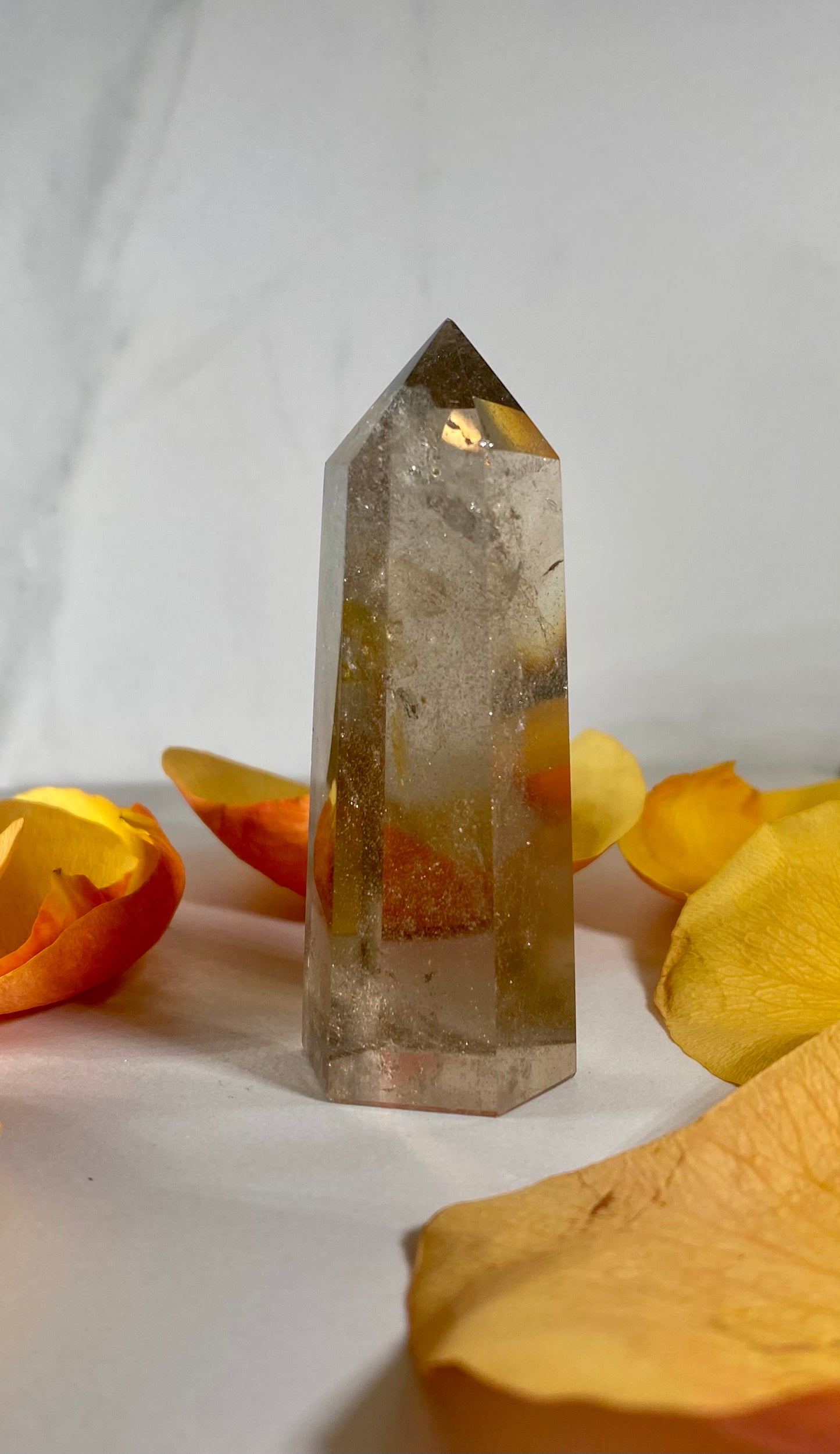 Smokey Quartz Crystal Tower Point #9