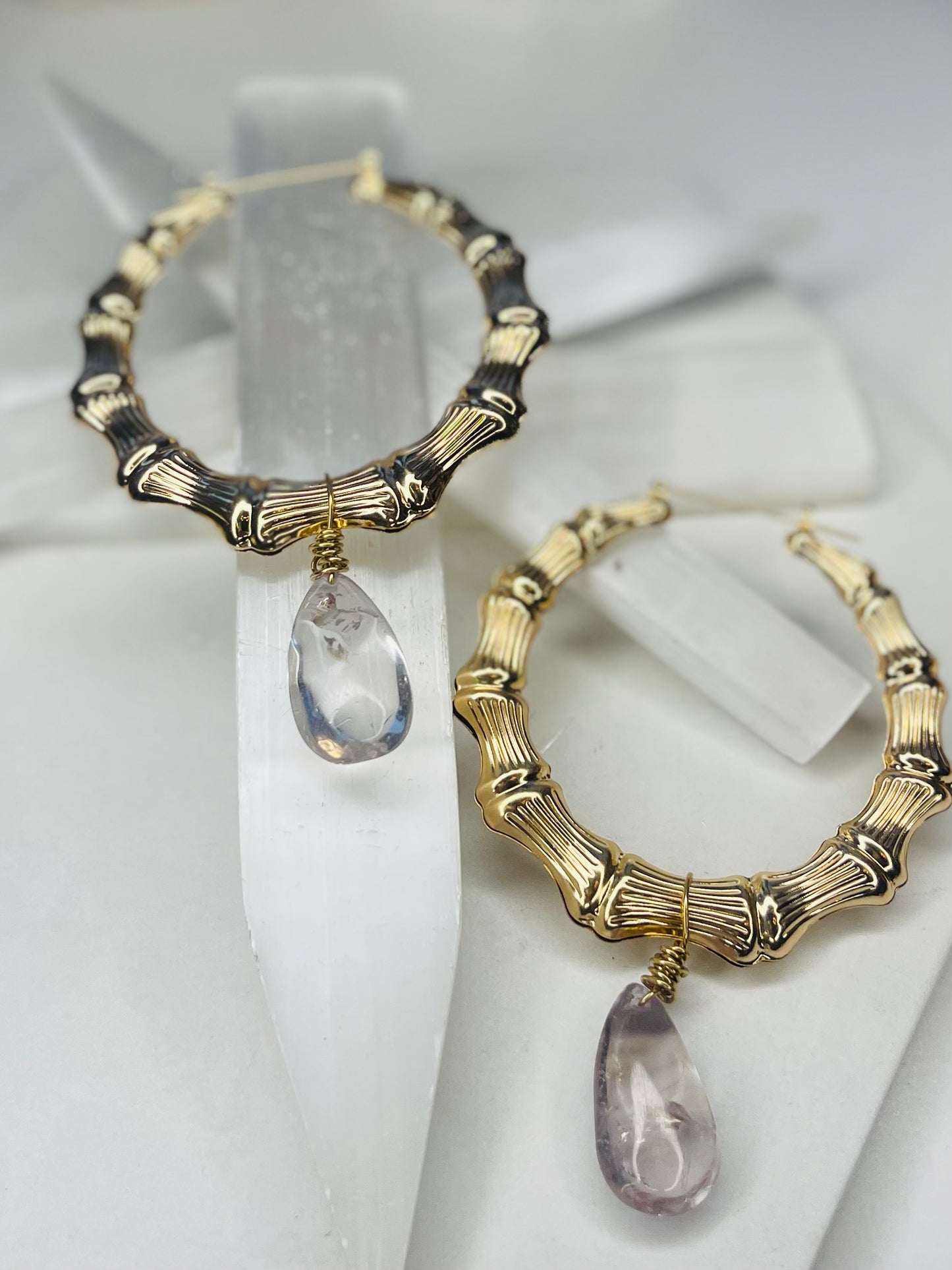 Bamboo Chakra Soul Chains Earrings