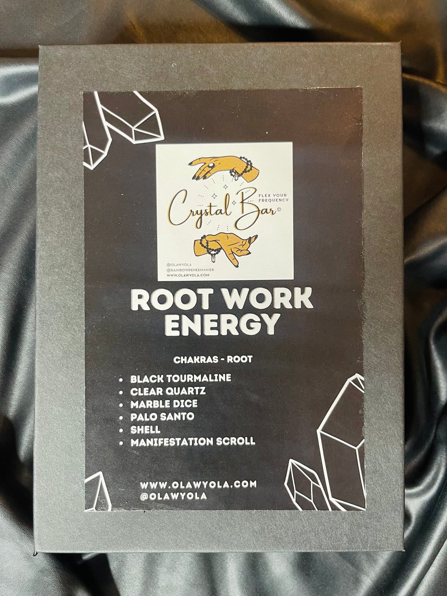 ROOT WORK  ENERGY - ROOT Chakra Energy Healing Crystal Kit -