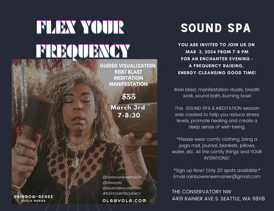 Flex Your Frequency Sound Spa