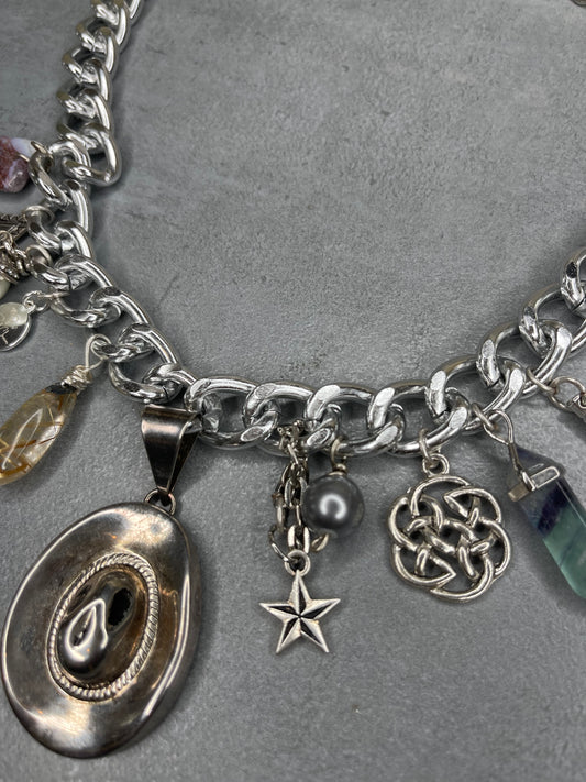 Renaissance Silver Charmed and Blessed Soul Chain (Copy)