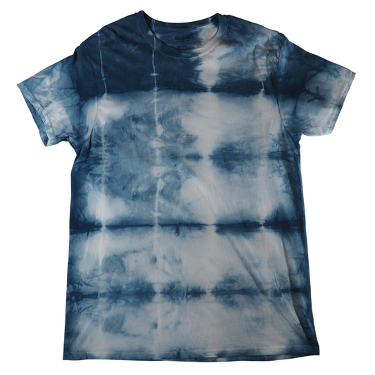 *Sample Sale* Shibori Short Sleeve Shirt Size L