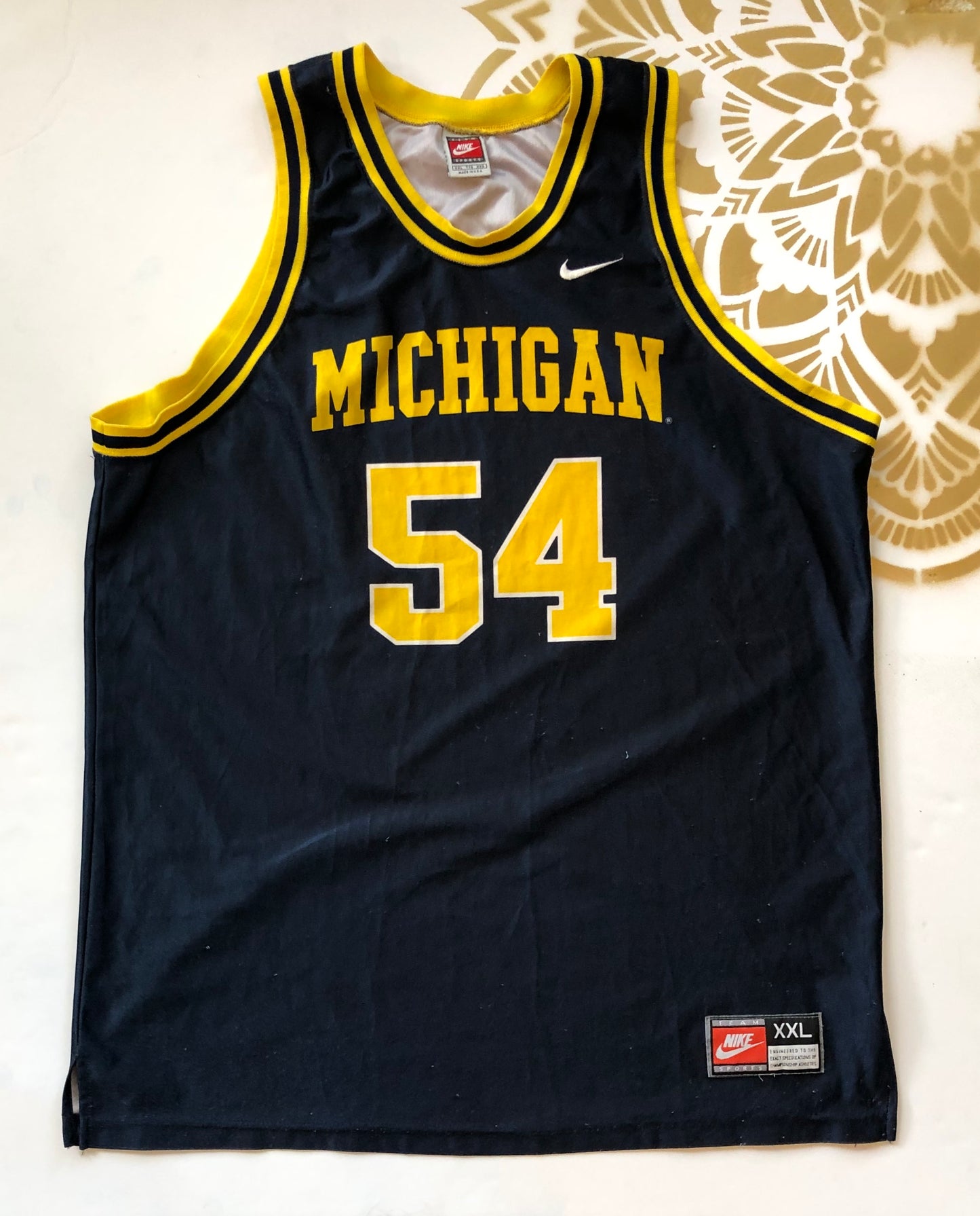 Michigan College Basketball Jersey - Ola Wyola