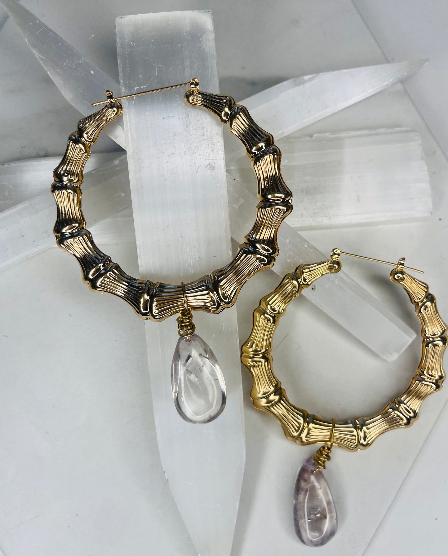 Bamboo Chakra Soul Chains Earrings
