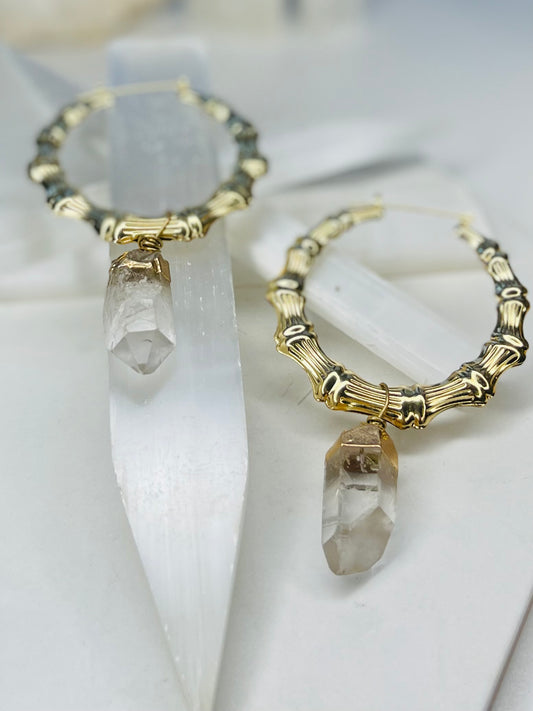 Bamboo Chakra Soul Chains Earrings