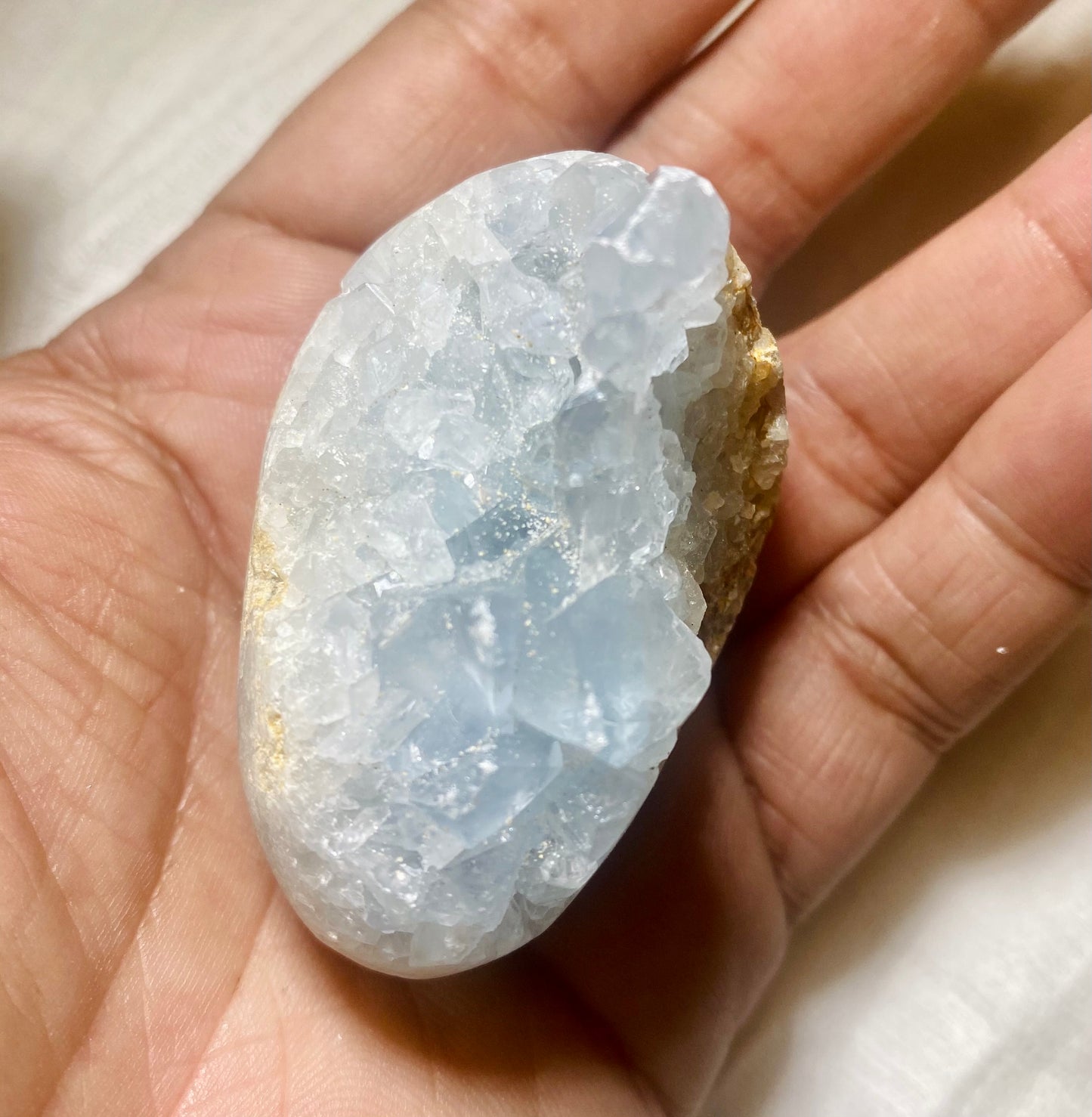 Celestite Gray Blue Egg Cluster #2