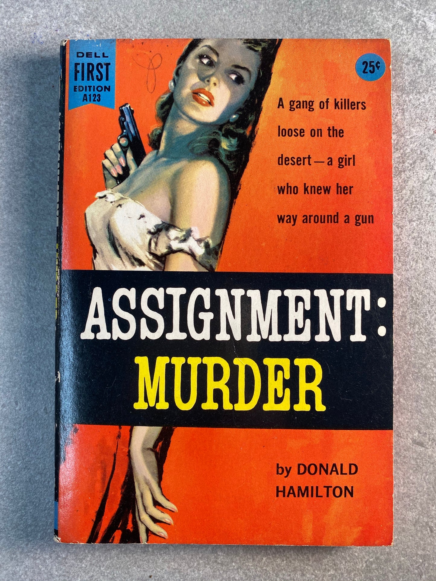 Assignment Murder Vintage Romance Novel Book