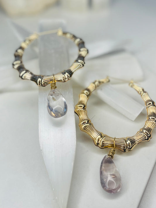 Bamboo Chakra Soul Chains Earrings