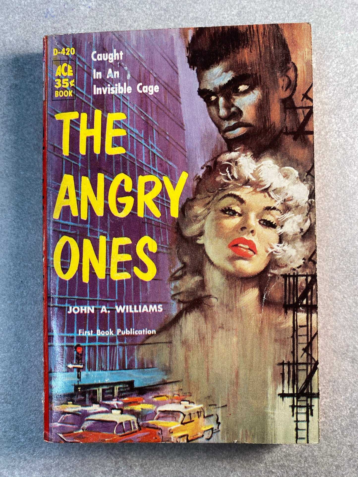 The Angry Ones Vintage Romance Novel Book