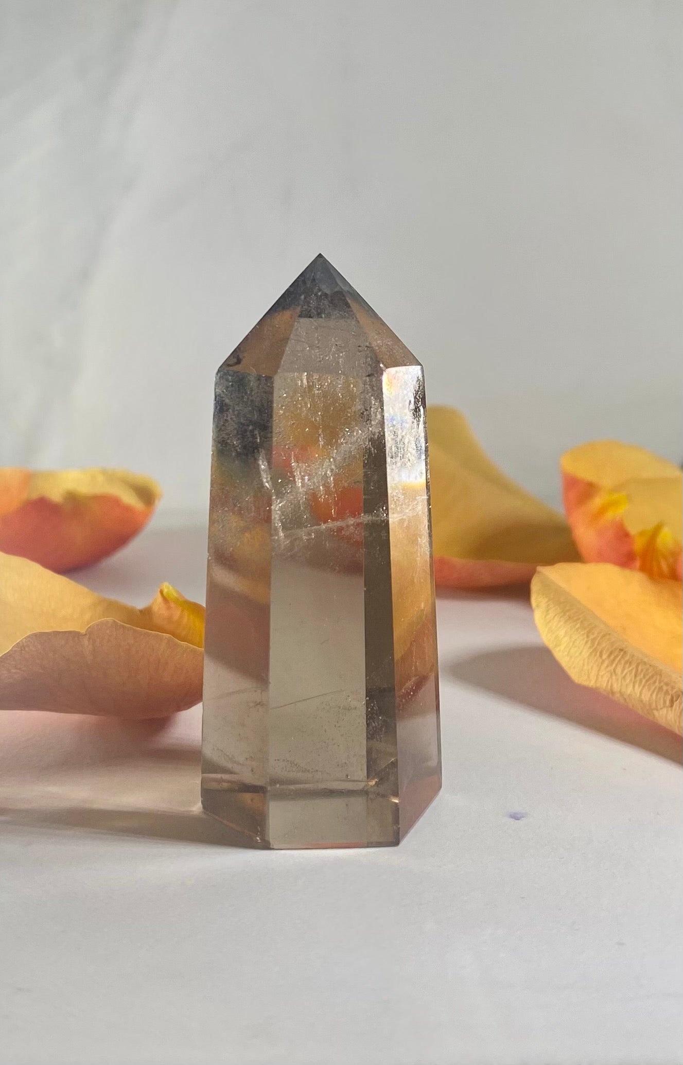 Smokey Quartz Crystal Tower Point #2